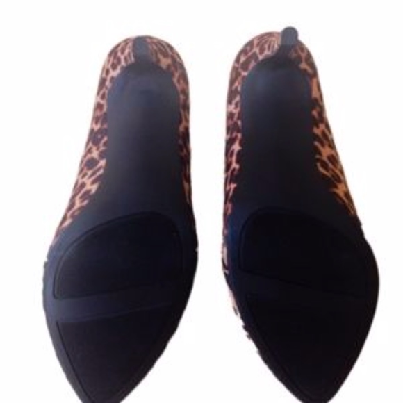 LC LAUREN CONRAD Brown Leopard High Heel Shoes - Picture 6 of 7